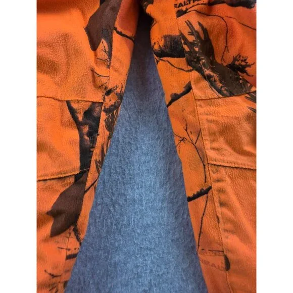 Grander Mountain Men's Realtree Waterproof Tech20 Breathable Orange Camo Jacket - Picture 11 of 16